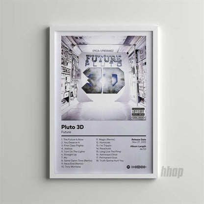 Rap Music Album Cover Future/NBA YB Poster