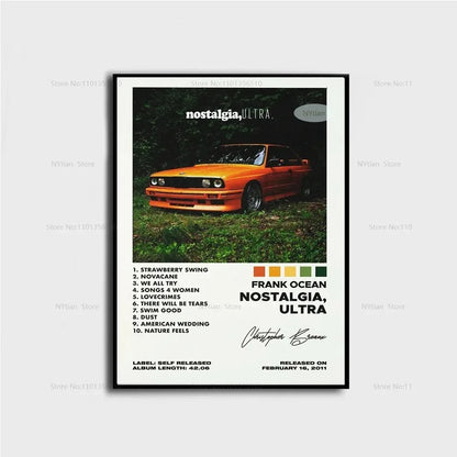 Blond Frank Ocean Poster