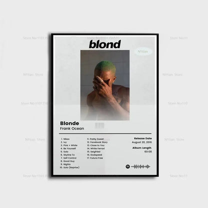 Blond Frank Ocean Poster