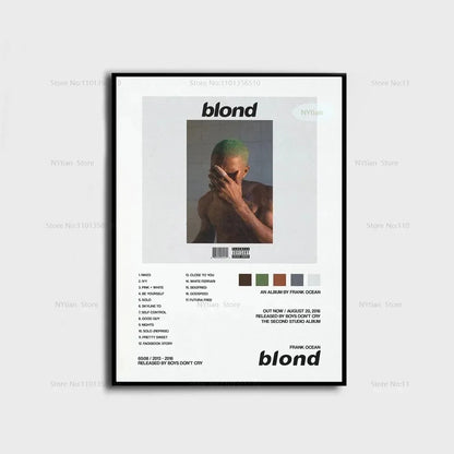 Blond Frank Ocean Poster