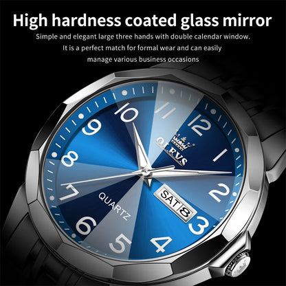 OLEVS Men's Watch Digital Mirror Quartz