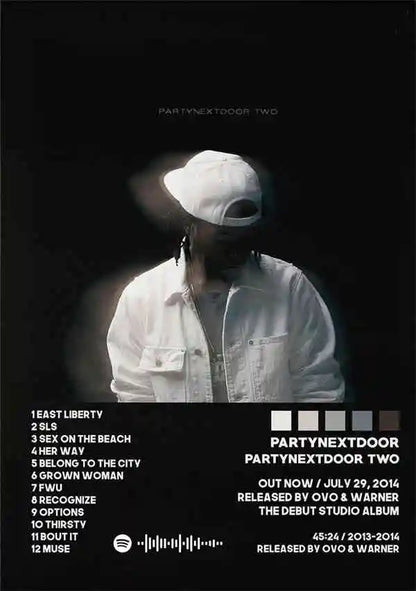 PARTYNEXTDOOR Music Album Cover Posters