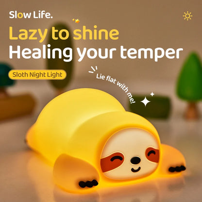 Cute Animal Led Night Light Bedroom Bedside Table Lamp