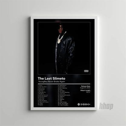 Rap Music Album Cover Future/NBA YB Poster