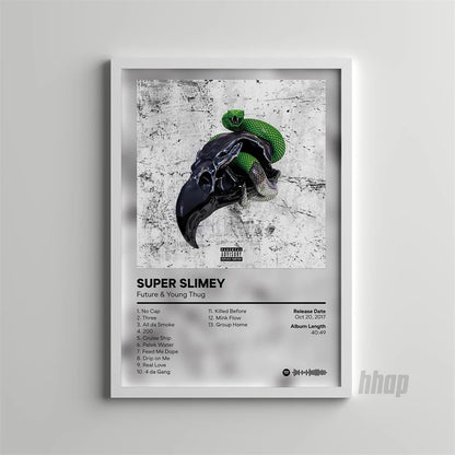 Rap Music Album Cover Future/NBA YB Poster