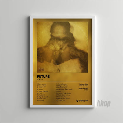 Rap Music Album Cover Future/NBA YB Poster